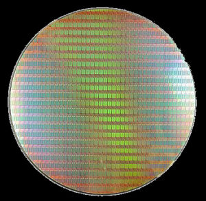 Silicon wafer for the chip making industry